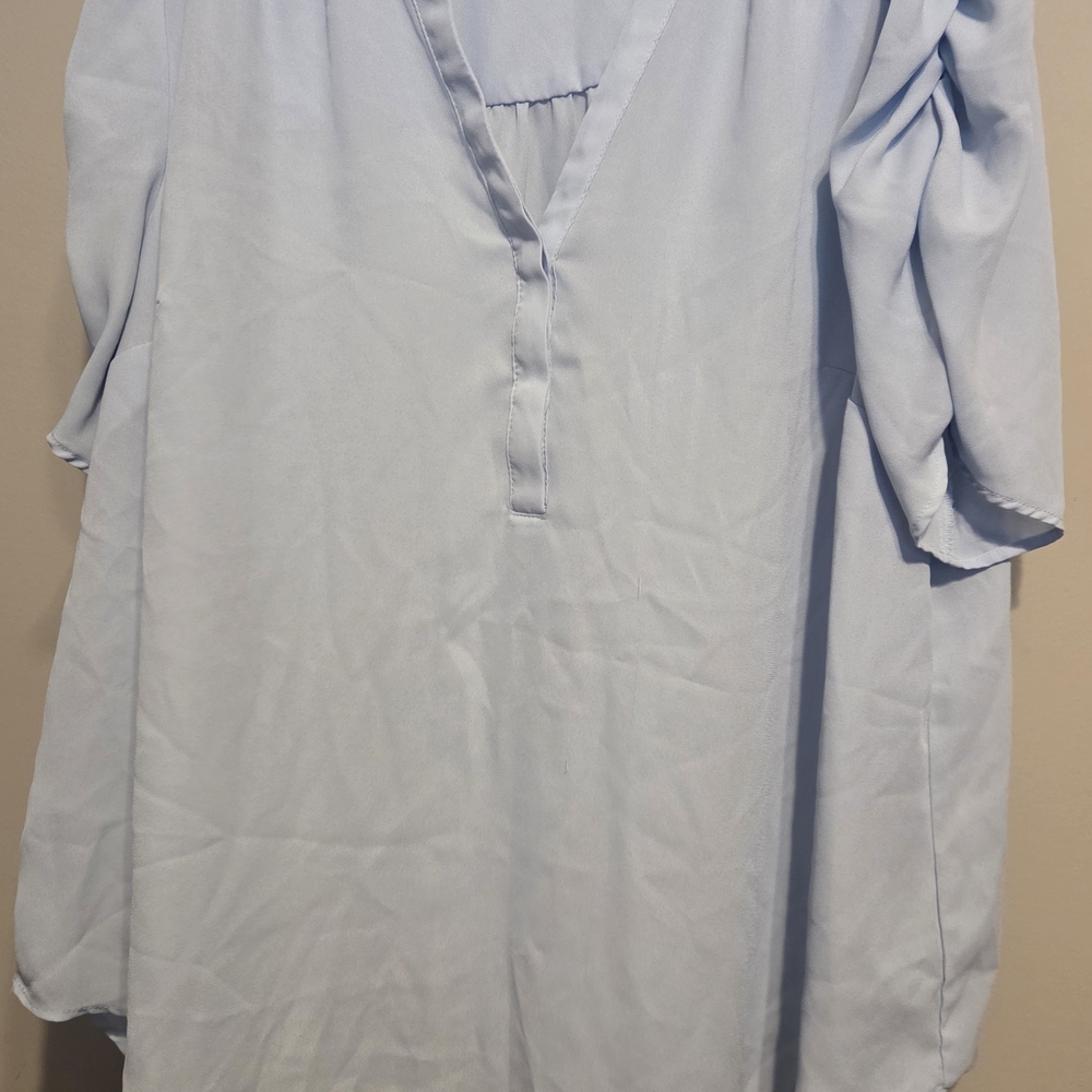Torrid Light Blue Women's Blouse